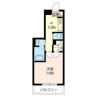 メゾンド・リッシュ【1階】の間取り