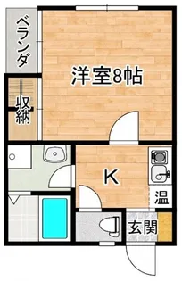 新潟県長岡市三和町【アパート】の間取り