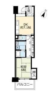 URキャナルタウンウェスト【11階】の間取り
