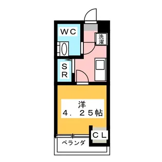 東京ビル19【3階】の間取り