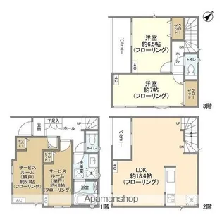 埼玉県さいたま市南区南浦和4【一戸建】の間取り