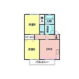 エクセル【1階】の間取り