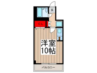 ハウスポシェット【2階】の間取り