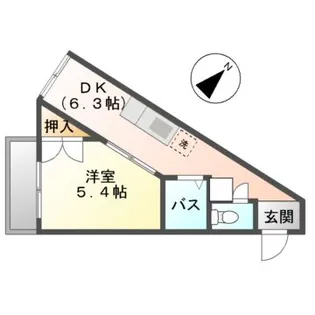 メゾンド 雅【3階】の間取り