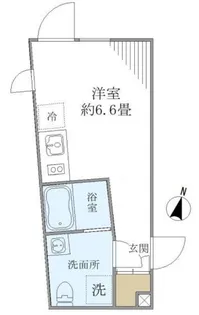 FARE代々木【4階】の間取り