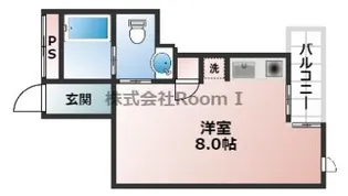 ベルヴォア大手通【4階】の間取り