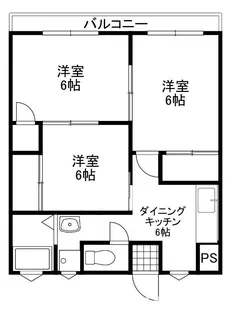 群馬県高崎市棟高町【マンション】の間取り