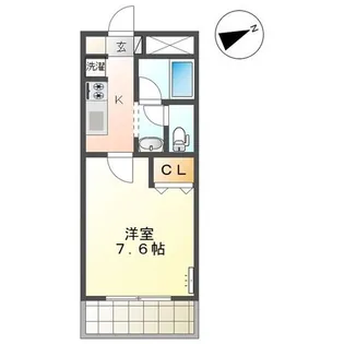 AmanteII【2階】の間取り