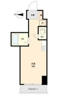 アソルティ東二番丁レジデンス【2階】の間取り