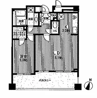 東京都目黒区八雲5【マンション】の間取り