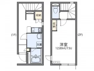 レオネクストエレガンスフジの間取り