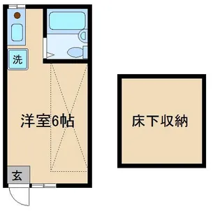 東京都北区豊島7【アパート】の間取り