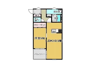 カーサ・グラシア【2階】の間取り