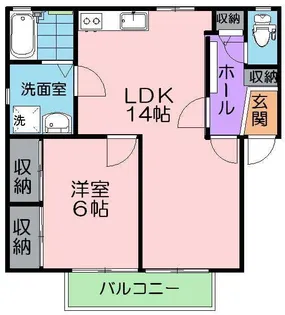 カモミールB【1階】の間取り