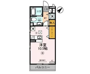 パークハイム参番館B棟【3階】の間取り