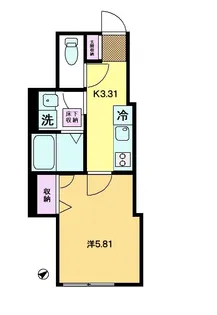 プリマリア【1階】の間取り