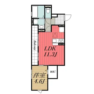 千葉県市原市八幡【アパート】の間取り