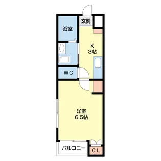メゾンエスポワール長町【1階】の間取り