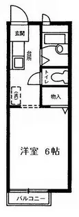 グランディール葵【2階】の間取り