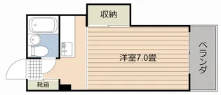 サンリアン2【4階】の間取り