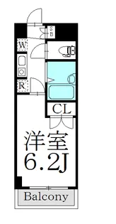 東京都中野区大和町1【マンション】の間取り