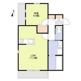 ZIO LAND【2階】の間取り