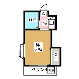 グリーンパレス【2階】の間取り