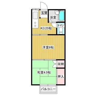 エターナルあづま【1階】の間取り