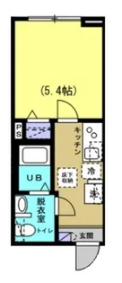 ヴォレ・ソレイユ北千住【1階】の間取り