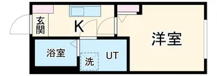1Kの間取り画像