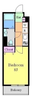 東京都江東区毛利1【マンション】の間取り