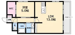 第2倉本ビル【8階】の間取り