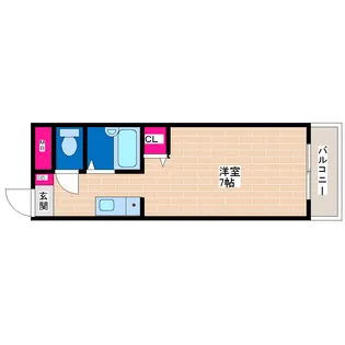 有馬パレス加美【3階】の間取り