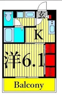 東京都葛飾区東新小岩2【マンション】の間取り