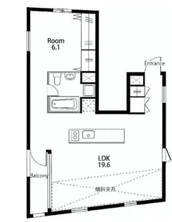 LAPIS(ラピス)【6階】の間取り