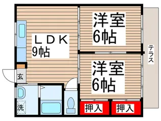 メゾン向陽【1階】の間取り