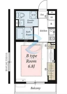 東京都江戸川区東葛西6【アパート】の間取り