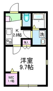 グラン フラウム ロッソ【1階】の間取り