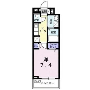 大阪府守口市八雲西町1【アパート】の間取り