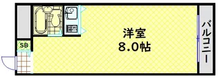 ダイドーメゾン本町【4階】の間取り