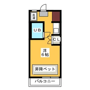ハミングK【2階】の間取り