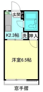 サンライズ・シックス【1階】の間取り