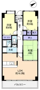 エクシード八千代中央【2階】の間取り