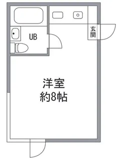 岡ビル【11階】の間取り