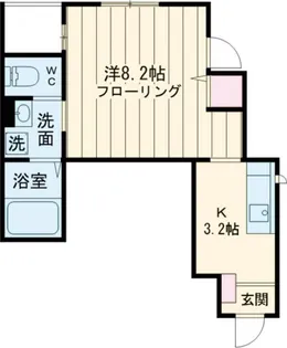 Flechir【2階】の間取り