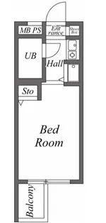 東京都杉並区高円寺北3【マンション】の間取り