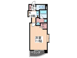 広島県広島市中区十日市町2【マンション】の間取り