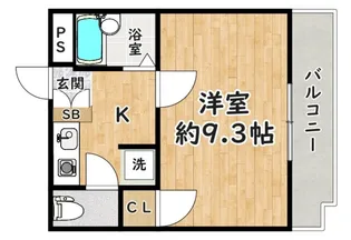 アルファ塚口【2階】の間取り