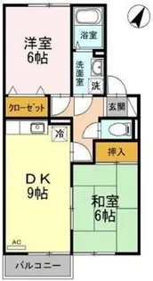 フォレスタ・エイト【1階】の間取り