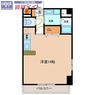 セント アビエス【4階】の間取り